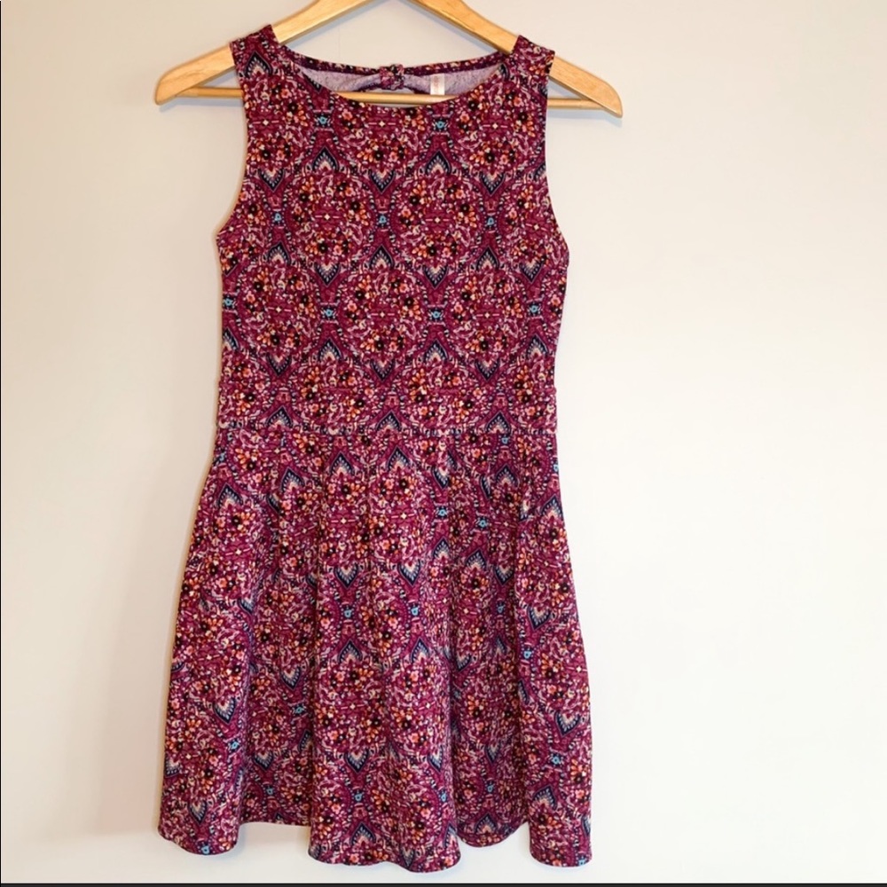 Xhilaration sleeveless a Line skater dress.